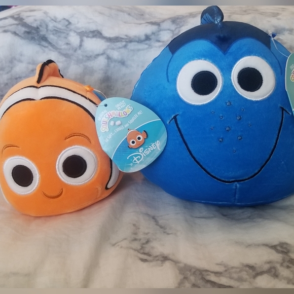 Squishmallows Toys Nwt Nemo Squishmallow Bundle Poshmark